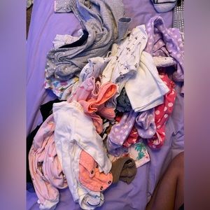 Assortment of baby clothes